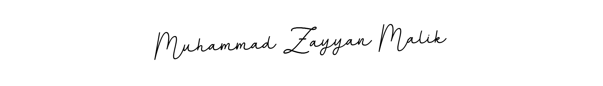 Make a beautiful signature design for name Muhammad Zayyan Malik. With this signature (BallpointsItalic-DORy9) style, you can create a handwritten signature for free. Muhammad Zayyan Malik signature style 11 images and pictures png