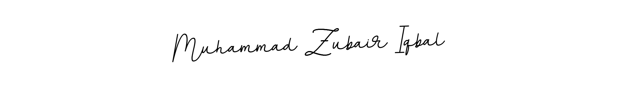 How to make Muhammad Zubair Iqbal name signature. Use BallpointsItalic-DORy9 style for creating short signs online. This is the latest handwritten sign. Muhammad Zubair Iqbal signature style 11 images and pictures png