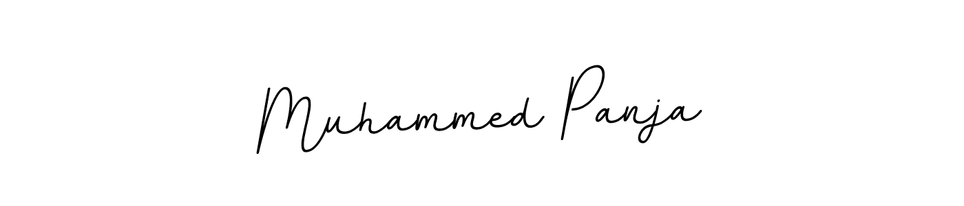 This is the best signature style for the Muhammed Panja name. Also you like these signature font (BallpointsItalic-DORy9). Mix name signature. Muhammed Panja signature style 11 images and pictures png