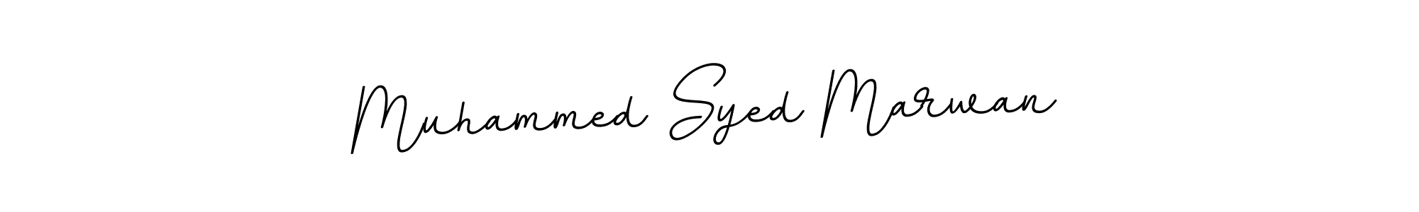 Make a beautiful signature design for name Muhammed Syed Marwan. Use this online signature maker to create a handwritten signature for free. Muhammed Syed Marwan signature style 11 images and pictures png