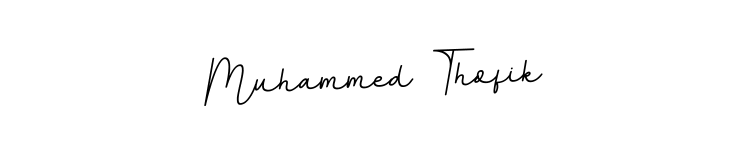 Muhammed Thofik stylish signature style. Best Handwritten Sign (BallpointsItalic-DORy9) for my name. Handwritten Signature Collection Ideas for my name Muhammed Thofik. Muhammed Thofik signature style 11 images and pictures png