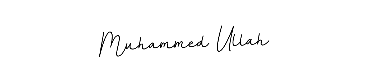 How to make Muhammed Ullah name signature. Use BallpointsItalic-DORy9 style for creating short signs online. This is the latest handwritten sign. Muhammed Ullah signature style 11 images and pictures png