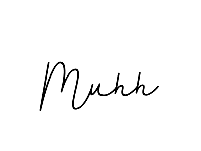 How to make Muhh name signature. Use BallpointsItalic-DORy9 style for creating short signs online. This is the latest handwritten sign. Muhh signature style 11 images and pictures png