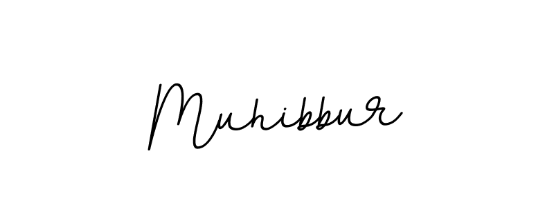 Use a signature maker to create a handwritten signature online. With this signature software, you can design (BallpointsItalic-DORy9) your own signature for name Muhibbur. Muhibbur signature style 11 images and pictures png