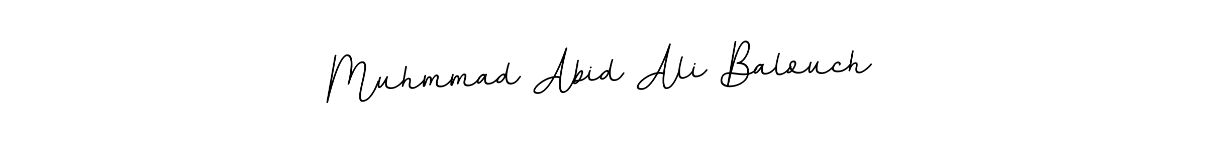 How to make Muhmmad Abid Ali Balouch name signature. Use BallpointsItalic-DORy9 style for creating short signs online. This is the latest handwritten sign. Muhmmad Abid Ali Balouch signature style 11 images and pictures png