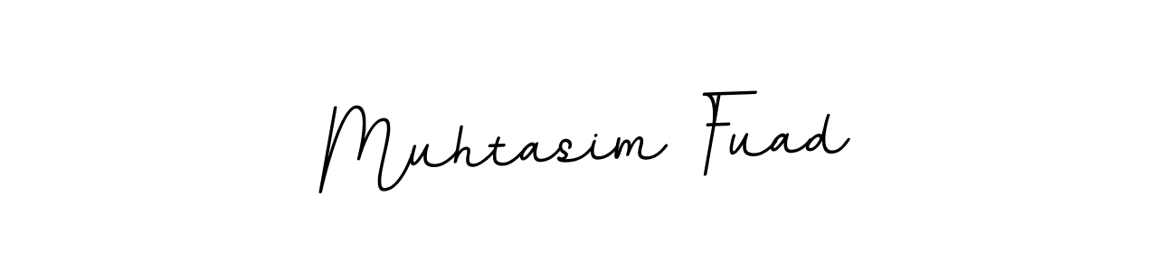 You should practise on your own different ways (BallpointsItalic-DORy9) to write your name (Muhtasim Fuad) in signature. don't let someone else do it for you. Muhtasim Fuad signature style 11 images and pictures png