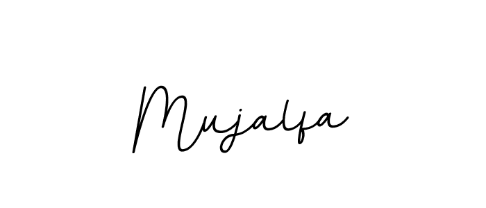 Mujalfa stylish signature style. Best Handwritten Sign (BallpointsItalic-DORy9) for my name. Handwritten Signature Collection Ideas for my name Mujalfa. Mujalfa signature style 11 images and pictures png