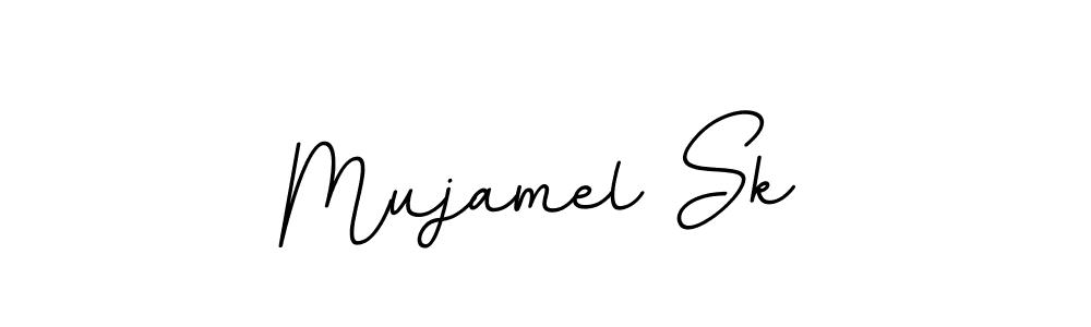 Create a beautiful signature design for name Mujamel Sk. With this signature (BallpointsItalic-DORy9) fonts, you can make a handwritten signature for free. Mujamel Sk signature style 11 images and pictures png