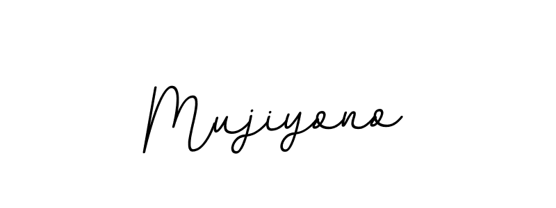 This is the best signature style for the Mujiyono name. Also you like these signature font (BallpointsItalic-DORy9). Mix name signature. Mujiyono signature style 11 images and pictures png