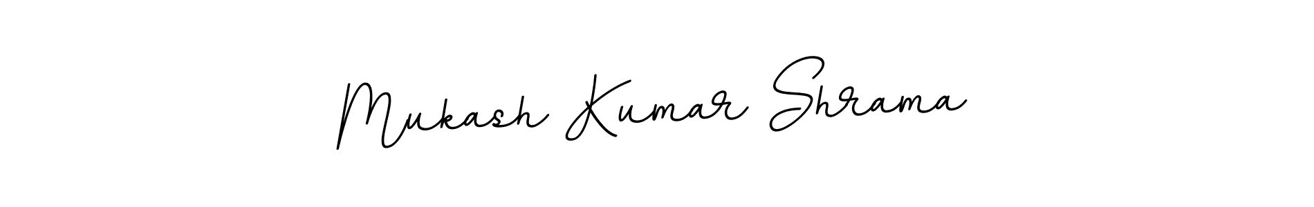 Make a beautiful signature design for name Mukash Kumar Shrama. With this signature (BallpointsItalic-DORy9) style, you can create a handwritten signature for free. Mukash Kumar Shrama signature style 11 images and pictures png