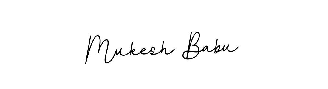 Mukesh Babu stylish signature style. Best Handwritten Sign (BallpointsItalic-DORy9) for my name. Handwritten Signature Collection Ideas for my name Mukesh Babu. Mukesh Babu signature style 11 images and pictures png