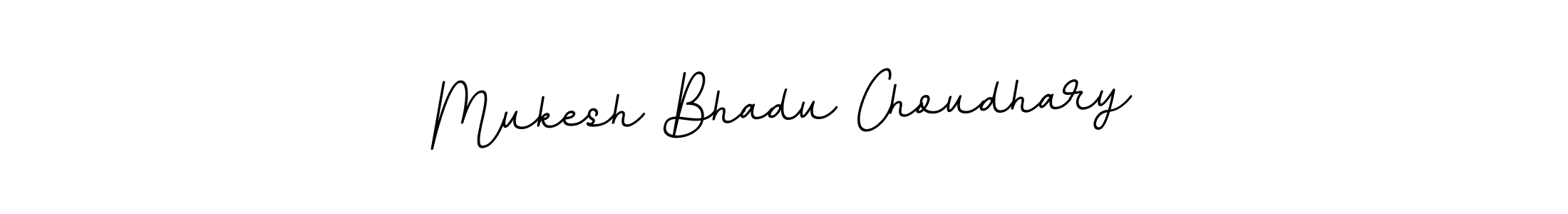 The best way (BallpointsItalic-DORy9) to make a short signature is to pick only two or three words in your name. The name Mukesh Bhadu Choudhary include a total of six letters. For converting this name. Mukesh Bhadu Choudhary signature style 11 images and pictures png