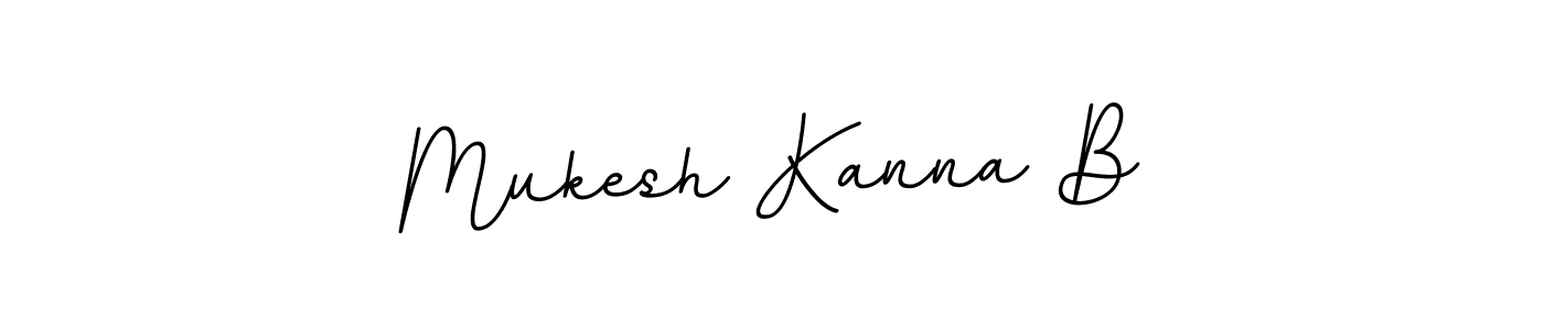 Make a short Mukesh Kanna B signature style. Manage your documents anywhere anytime using BallpointsItalic-DORy9. Create and add eSignatures, submit forms, share and send files easily. Mukesh Kanna B signature style 11 images and pictures png