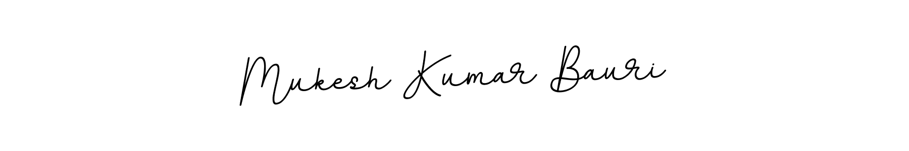 Create a beautiful signature design for name Mukesh Kumar Bauri. With this signature (BallpointsItalic-DORy9) fonts, you can make a handwritten signature for free. Mukesh Kumar Bauri signature style 11 images and pictures png