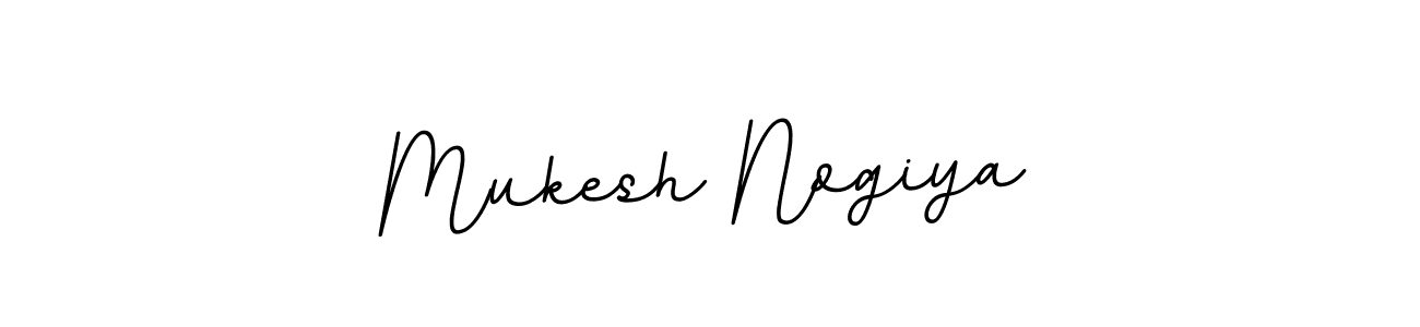 Design your own signature with our free online signature maker. With this signature software, you can create a handwritten (BallpointsItalic-DORy9) signature for name Mukesh Nogiya. Mukesh Nogiya signature style 11 images and pictures png