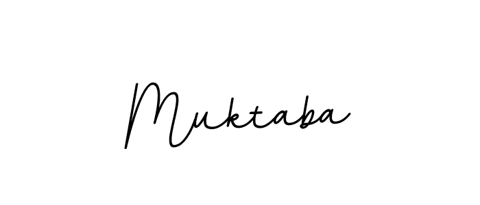 Use a signature maker to create a handwritten signature online. With this signature software, you can design (BallpointsItalic-DORy9) your own signature for name Muktaba. Muktaba signature style 11 images and pictures png