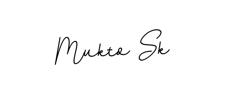 Use a signature maker to create a handwritten signature online. With this signature software, you can design (BallpointsItalic-DORy9) your own signature for name Mukto Sk. Mukto Sk signature style 11 images and pictures png