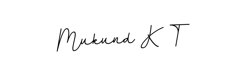 Also You can easily find your signature by using the search form. We will create Mukund K T name handwritten signature images for you free of cost using BallpointsItalic-DORy9 sign style. Mukund K T signature style 11 images and pictures png
