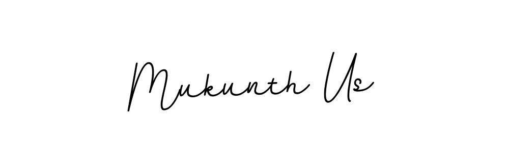 You should practise on your own different ways (BallpointsItalic-DORy9) to write your name (Mukunth Us) in signature. don't let someone else do it for you. Mukunth Us signature style 11 images and pictures png