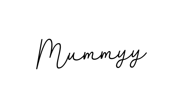 Make a beautiful signature design for name Mummyy. With this signature (BallpointsItalic-DORy9) style, you can create a handwritten signature for free. Mummyy signature style 11 images and pictures png