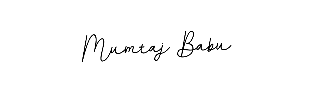 Mumtaj Babu stylish signature style. Best Handwritten Sign (BallpointsItalic-DORy9) for my name. Handwritten Signature Collection Ideas for my name Mumtaj Babu. Mumtaj Babu signature style 11 images and pictures png