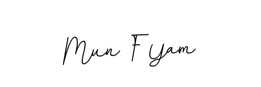 Similarly BallpointsItalic-DORy9 is the best handwritten signature design. Signature creator online .You can use it as an online autograph creator for name Mun F Yam. Mun F Yam signature style 11 images and pictures png