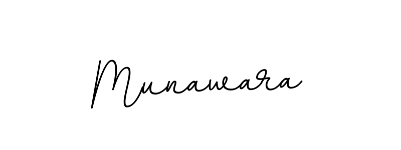 Make a beautiful signature design for name Munawara. With this signature (BallpointsItalic-DORy9) style, you can create a handwritten signature for free. Munawara signature style 11 images and pictures png