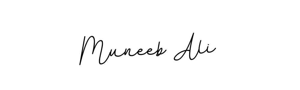Also we have Muneeb Ali name is the best signature style. Create professional handwritten signature collection using BallpointsItalic-DORy9 autograph style. Muneeb Ali signature style 11 images and pictures png