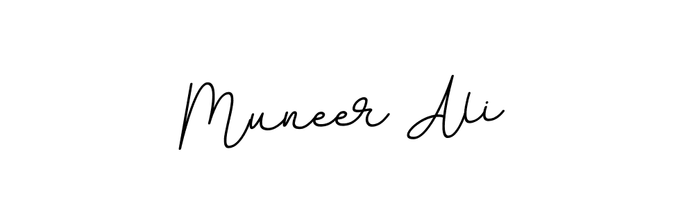 Create a beautiful signature design for name Muneer Ali. With this signature (BallpointsItalic-DORy9) fonts, you can make a handwritten signature for free. Muneer Ali signature style 11 images and pictures png