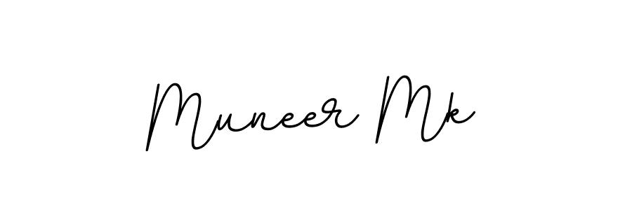 It looks lik you need a new signature style for name Muneer Mk. Design unique handwritten (BallpointsItalic-DORy9) signature with our free signature maker in just a few clicks. Muneer Mk signature style 11 images and pictures png