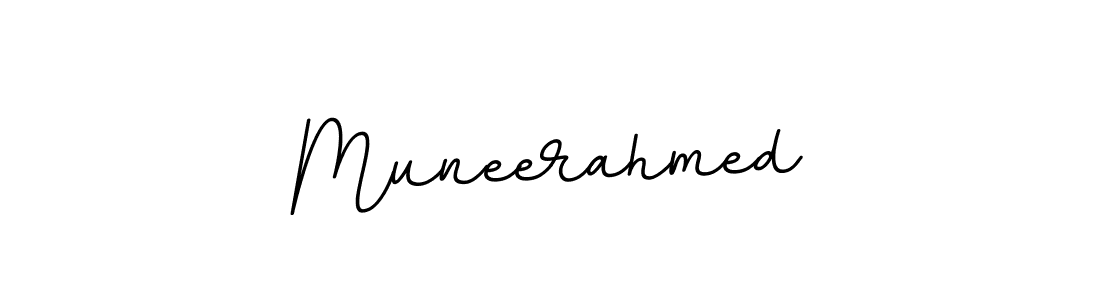 Use a signature maker to create a handwritten signature online. With this signature software, you can design (BallpointsItalic-DORy9) your own signature for name Muneerahmed. Muneerahmed signature style 11 images and pictures png