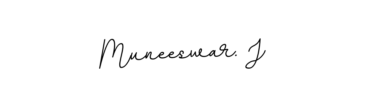 Muneeswar. J stylish signature style. Best Handwritten Sign (BallpointsItalic-DORy9) for my name. Handwritten Signature Collection Ideas for my name Muneeswar. J. Muneeswar. J signature style 11 images and pictures png