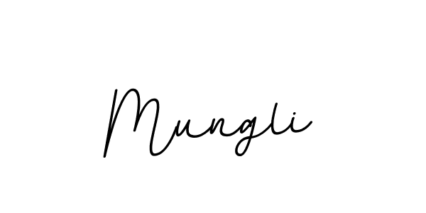 Make a beautiful signature design for name Mungli. With this signature (BallpointsItalic-DORy9) style, you can create a handwritten signature for free. Mungli signature style 11 images and pictures png