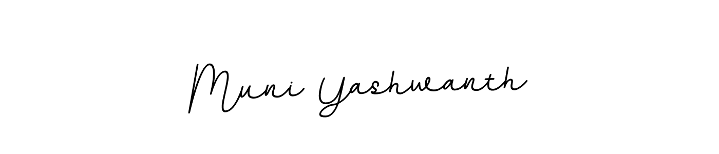 Make a beautiful signature design for name Muni Yashwanth. Use this online signature maker to create a handwritten signature for free. Muni Yashwanth signature style 11 images and pictures png
