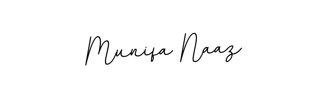 This is the best signature style for the Munifa Naaz name. Also you like these signature font (BallpointsItalic-DORy9). Mix name signature. Munifa Naaz signature style 11 images and pictures png