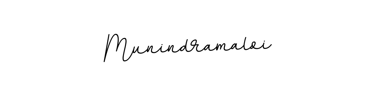 Use a signature maker to create a handwritten signature online. With this signature software, you can design (BallpointsItalic-DORy9) your own signature for name Munindramaloi. Munindramaloi signature style 11 images and pictures png