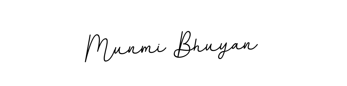 Use a signature maker to create a handwritten signature online. With this signature software, you can design (BallpointsItalic-DORy9) your own signature for name Munmi Bhuyan. Munmi Bhuyan signature style 11 images and pictures png