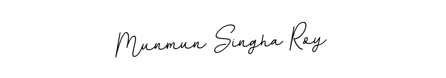 You should practise on your own different ways (BallpointsItalic-DORy9) to write your name (Munmun Singha Roy) in signature. don't let someone else do it for you. Munmun Singha Roy signature style 11 images and pictures png