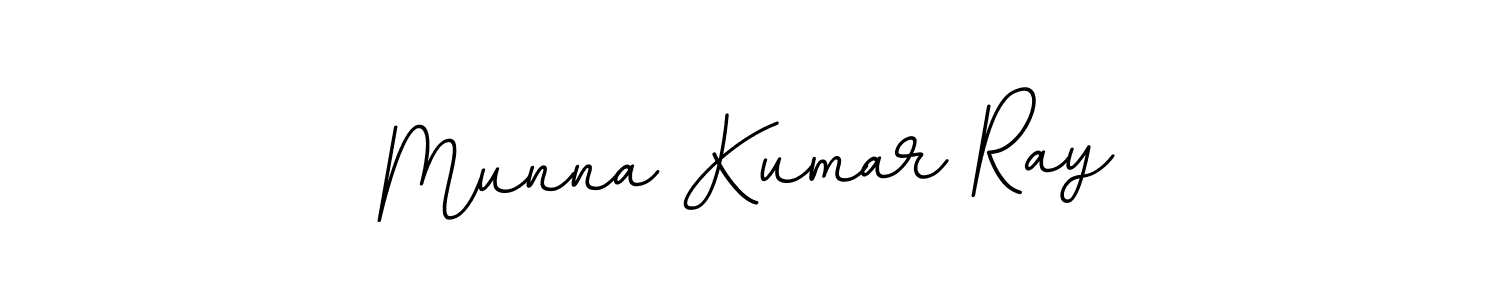Use a signature maker to create a handwritten signature online. With this signature software, you can design (BallpointsItalic-DORy9) your own signature for name Munna Kumar Ray. Munna Kumar Ray signature style 11 images and pictures png
