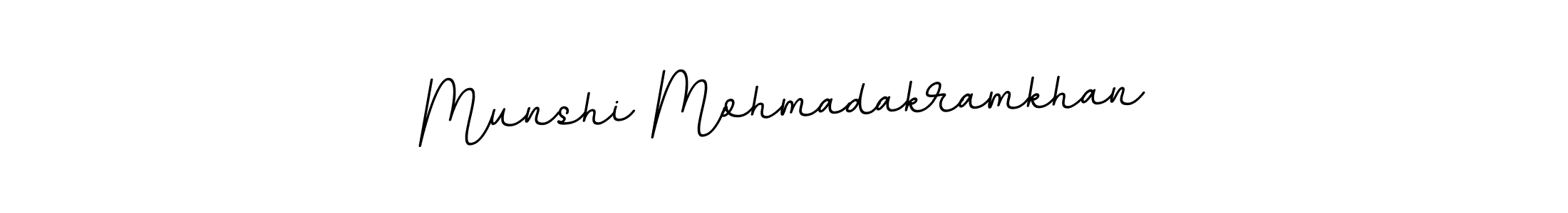 BallpointsItalic-DORy9 is a professional signature style that is perfect for those who want to add a touch of class to their signature. It is also a great choice for those who want to make their signature more unique. Get Munshi Mohmadakramkhan name to fancy signature for free. Munshi Mohmadakramkhan signature style 11 images and pictures png