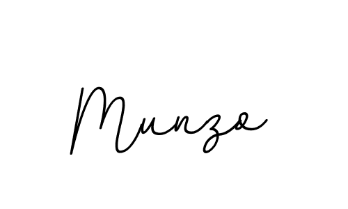 You should practise on your own different ways (BallpointsItalic-DORy9) to write your name (Munzo) in signature. don't let someone else do it for you. Munzo signature style 11 images and pictures png