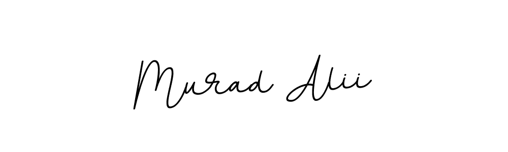 How to make Murad Alii name signature. Use BallpointsItalic-DORy9 style for creating short signs online. This is the latest handwritten sign. Murad Alii signature style 11 images and pictures png
