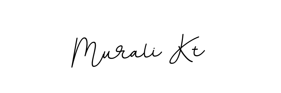 This is the best signature style for the Murali Kt name. Also you like these signature font (BallpointsItalic-DORy9). Mix name signature. Murali Kt signature style 11 images and pictures png