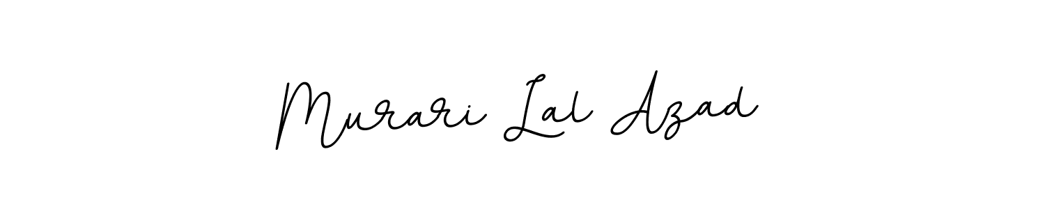 Also we have Murari Lal Azad name is the best signature style. Create professional handwritten signature collection using BallpointsItalic-DORy9 autograph style. Murari Lal Azad signature style 11 images and pictures png