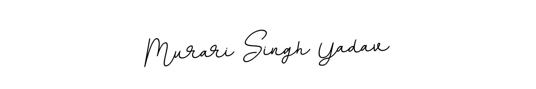 if you are searching for the best signature style for your name Murari Singh Yadav. so please give up your signature search. here we have designed multiple signature styles  using BallpointsItalic-DORy9. Murari Singh Yadav signature style 11 images and pictures png