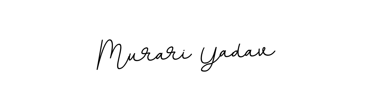 Murari Yadav stylish signature style. Best Handwritten Sign (BallpointsItalic-DORy9) for my name. Handwritten Signature Collection Ideas for my name Murari Yadav. Murari Yadav signature style 11 images and pictures png