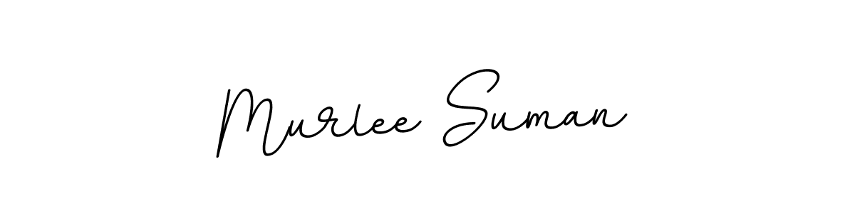 BallpointsItalic-DORy9 is a professional signature style that is perfect for those who want to add a touch of class to their signature. It is also a great choice for those who want to make their signature more unique. Get Murlee Suman name to fancy signature for free. Murlee Suman signature style 11 images and pictures png