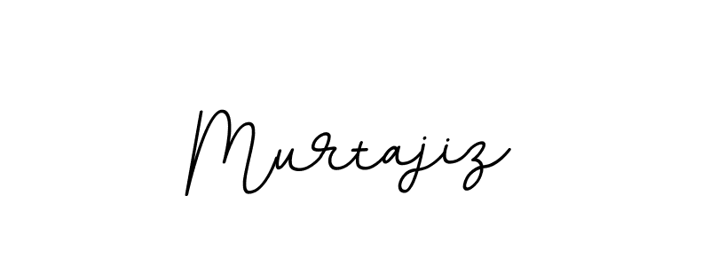 The best way (BallpointsItalic-DORy9) to make a short signature is to pick only two or three words in your name. The name Murtajiz include a total of six letters. For converting this name. Murtajiz signature style 11 images and pictures png