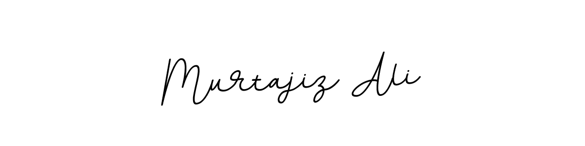 Make a beautiful signature design for name Murtajiz Ali. With this signature (BallpointsItalic-DORy9) style, you can create a handwritten signature for free. Murtajiz Ali signature style 11 images and pictures png