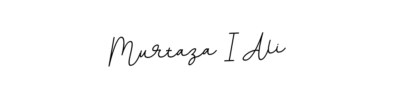 Make a beautiful signature design for name Murtaza I Ali. With this signature (BallpointsItalic-DORy9) style, you can create a handwritten signature for free. Murtaza I Ali signature style 11 images and pictures png